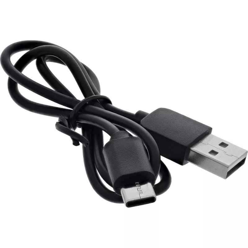 Altifalante portátil mono InLine 55383 — preto, driver 2,8 cm, Bluetooth 2,4 GHz (alcance 10 m)