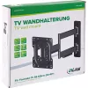 Suporte de parede para TV InLine 23103B 109,2 cm (43 polegadas) preto