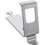 InLine 76203L Suporte de módulo metálico Keystone SNAP-In, simples, para calha DIN, com patilha