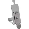 InLine 76203L Suporte de módulo metálico Keystone SNAP-In, simples, para calha DIN, com patilha
