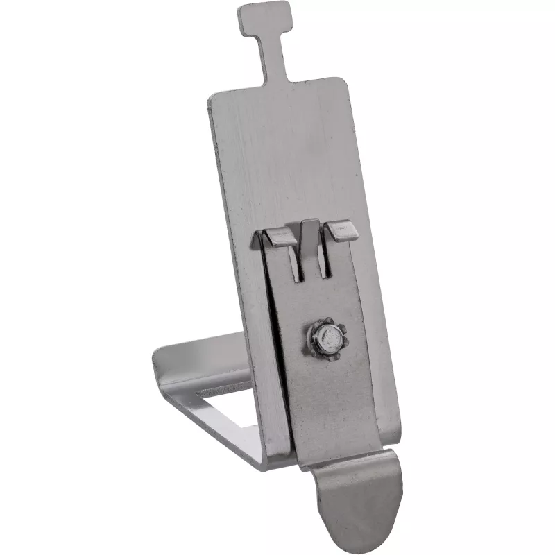 InLine 76203L Suporte de módulo metálico Keystone SNAP-In, simples, para calha DIN, com patilha