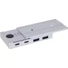 Hub de interfaces InLine 35395M USB 3.2 Gen 2 (3.1 Gen 2) Type-C 10000 Mbit/s prateado