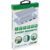 Hub de interfaces InLine 35395M USB 3.2 Gen 2 (3.1 Gen 2) Type-C 10000 Mbit/s prateado