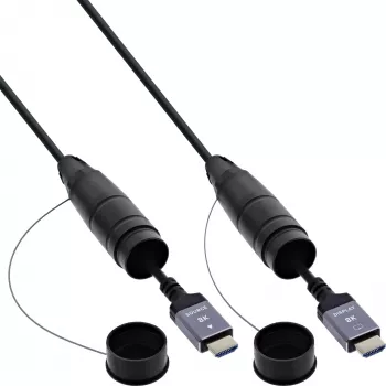 Cabo HDMI InLine 17990T 90 m HDMI Type-A (standard) preto