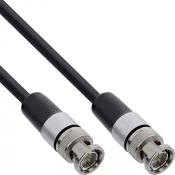 InLine 10805S Cabo de vídeo BNC, 12G-SDI, 4K 60Hz, 75 Ohm, 5 m