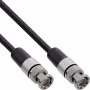 InLine Cabo de vídeo BNC, 12G-SDI, 4K60Hz, 75 Ohm, 0,5 m, 10855S