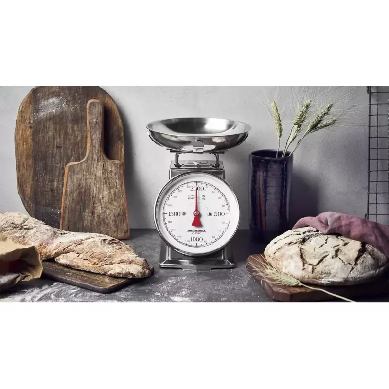 Balança de cozinha mecânica Gastroback Classic aço inoxidável 30102