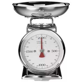 Balança de cozinha mecânica Gastroback Classic aço inoxidável 30102