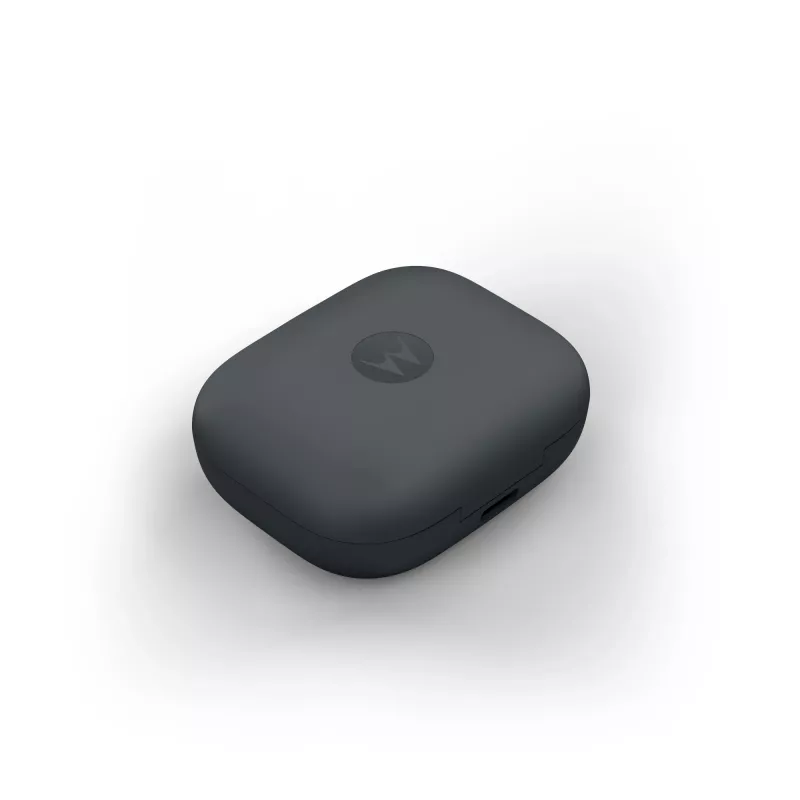 Headset MOTOROLA Moto Buds Bass TWS Bluetooth In-Ear para chamadas e música, preto, 51 g
