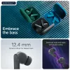 Headset MOTOROLA Moto Buds Bass TWS Bluetooth In-Ear para chamadas e música, preto, 51 g