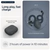 Headset MOTOROLA Moto Buds Bass TWS Bluetooth In-Ear para chamadas e música, preto, 51 g