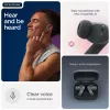 Headset MOTOROLA Moto Buds Bass TWS Bluetooth In-Ear para chamadas e música, preto, 51 g