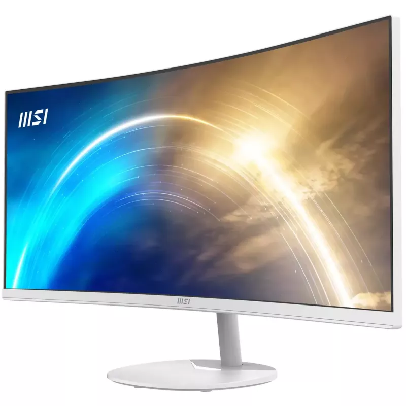 Monitor de computador MSI Pro MP341CQ 86,4 cm (34 polegadas) 3440 x 1440 píxeis UltraWide Quad HD branco