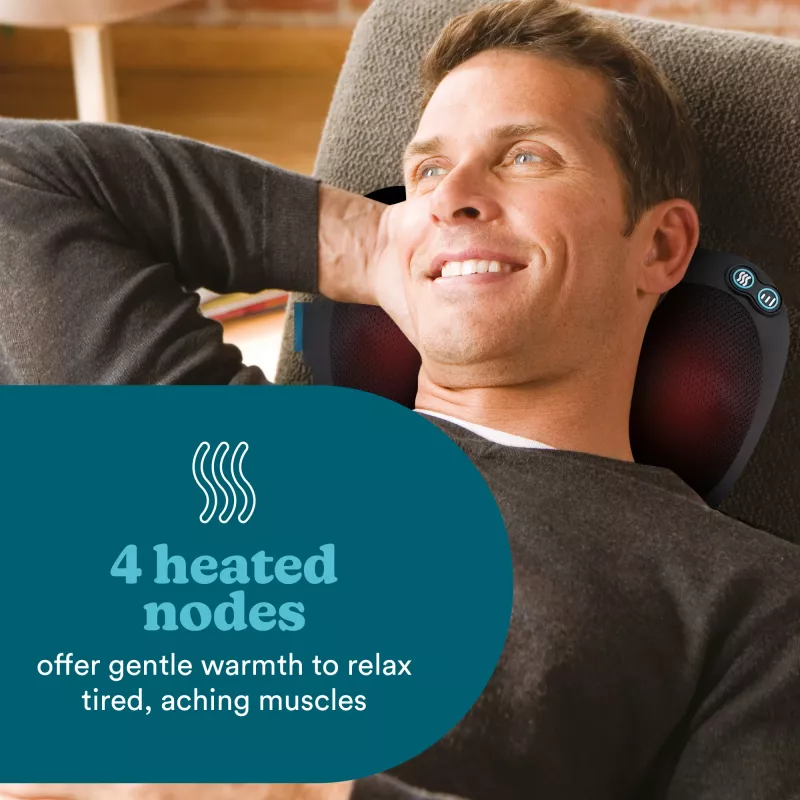 Aparelho de massagem HoMedics SP-45H-EB costas, pernas, pescoço, ombros preto