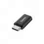 Adaptador Hama 00200310 Micro-USB para USB-C preto