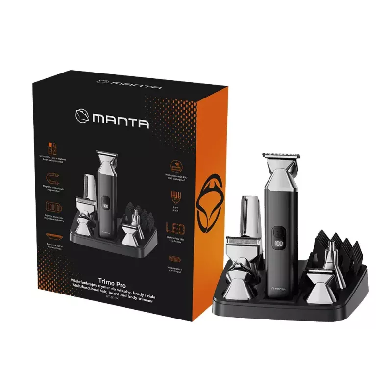Manta HT-01BK Trimo Pro aparador de cabelo