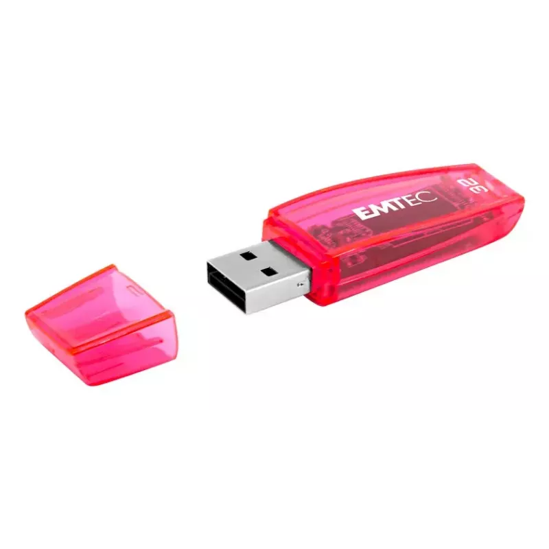 Emtec C410 Neon pen USB 2.0 8 GB, pack de 3