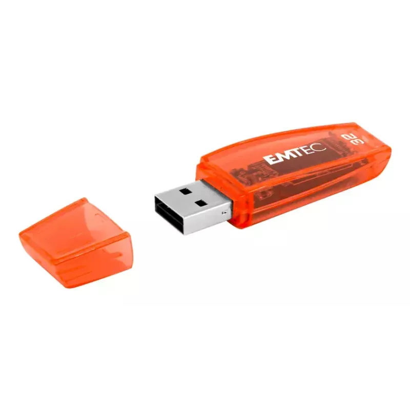 Emtec C410 Neon pen USB 2.0 8 GB, pack de 3