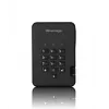 Unidade de estado sólido encriptada segura iStorage diskAshur2 256-bit 1 TB USB 3.2 – preto IS-DA2-256-SSD-1TB-B