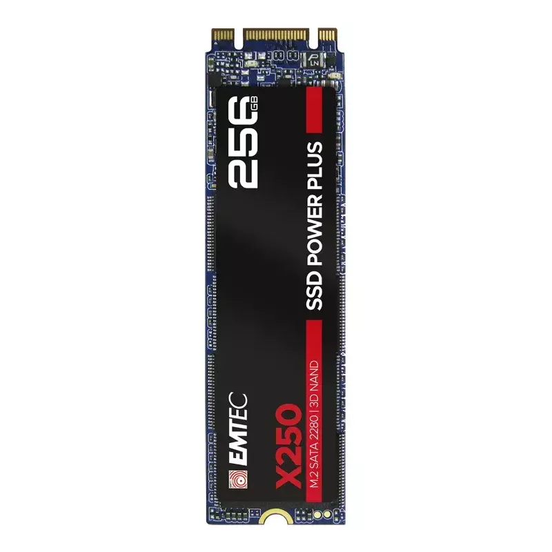 Unidade SSD Emtec 256 GB M.2 Serial ATA III 3D NAND X250