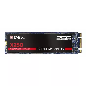 Unidade SSD Emtec 256 GB M.2 Serial ATA III 3D NAND X250