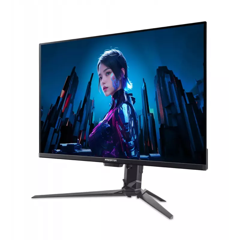 Monitor Acer Predator X32 X5 X32X5bmiiphuzx QD‑OLED 31,5 polegadas 4K 3840×2160 0,01 ms USB‑C HDR preto