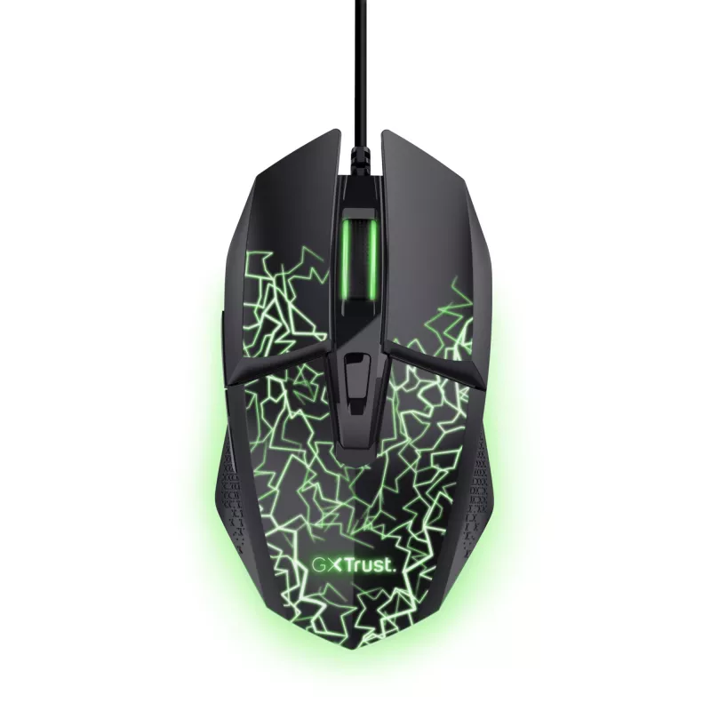 Rato gaming Trust GXT 113 Felox destro USB Type-A ótico 6400 DPI