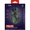 Rato gaming Trust GXT 113 Felox destro USB Type-A ótico 6400 DPI