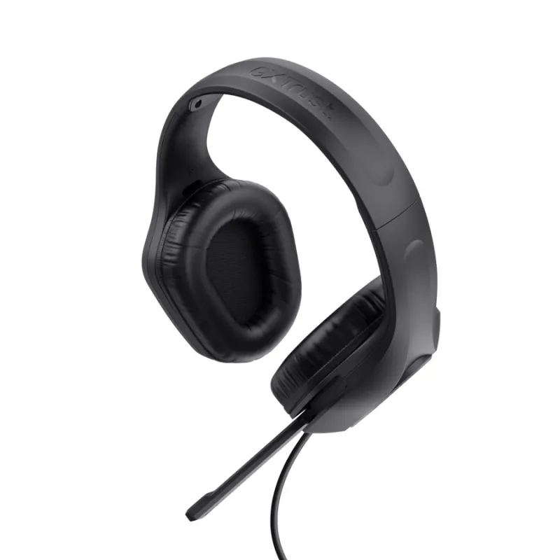 Headset com fios Trust GXT 417 Zirox arco de cabeça gaming preto