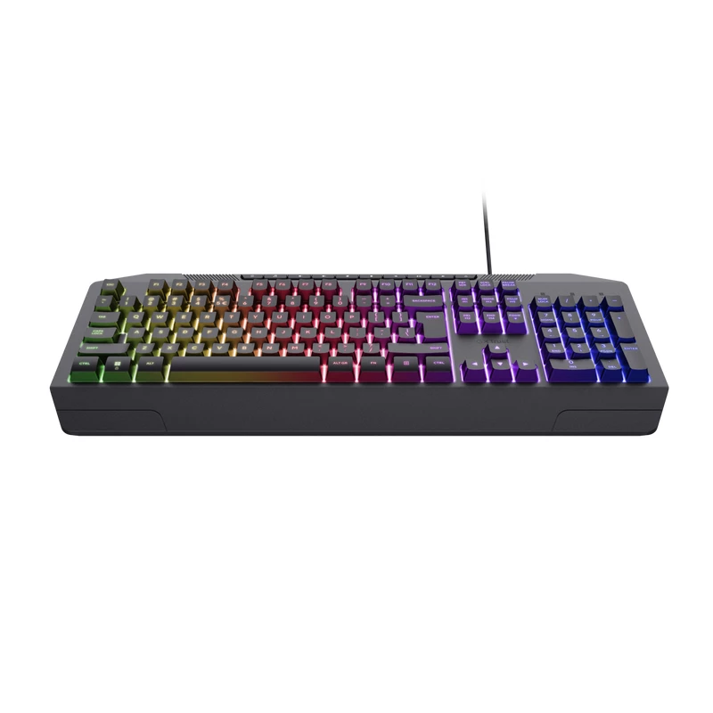 Teclado gaming Trust GXT 836 EVOCX USB alemão preto