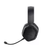 Headset Trust GXT 493 Carus com fios e sem fios arco de cabeça, capacete gaming USB Type-C / USB Type-A Bluetooth preto