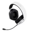 Headset Trust GXT 493W Carus com fios e sem fios arco de cabeça, capacete gaming USB Type-C / USB Type-A Bluetooth branco