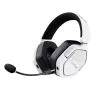 Headset Trust GXT 493W Carus com fios e sem fios arco de cabeça, capacete gaming USB Type-C / USB Type-A Bluetooth branco