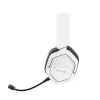Headset Trust GXT 493W Carus com fios e sem fios arco de cabeça, capacete gaming USB Type-C / USB Type-A Bluetooth branco
