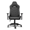 Cadeira gaming universal TRUST GXT 723 — assento acolchoado, carga máx. 150 kg, 710×750 mm, altura até 134 cm, cinzento