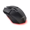 Rato gaming TRUST GXT 122 Felox+ — destro, ótico, RF Wireless + Bluetooth, 10000 DPI, 7 botões, Multi-LED, preto