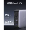 Ugreen Nexode carregador rápido de secretária 65 W, 2x USB-A + 2x USB-C (90747)