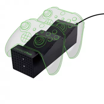 Trust GXT 250 Duo base de carregamento para Xbox Series X|S
