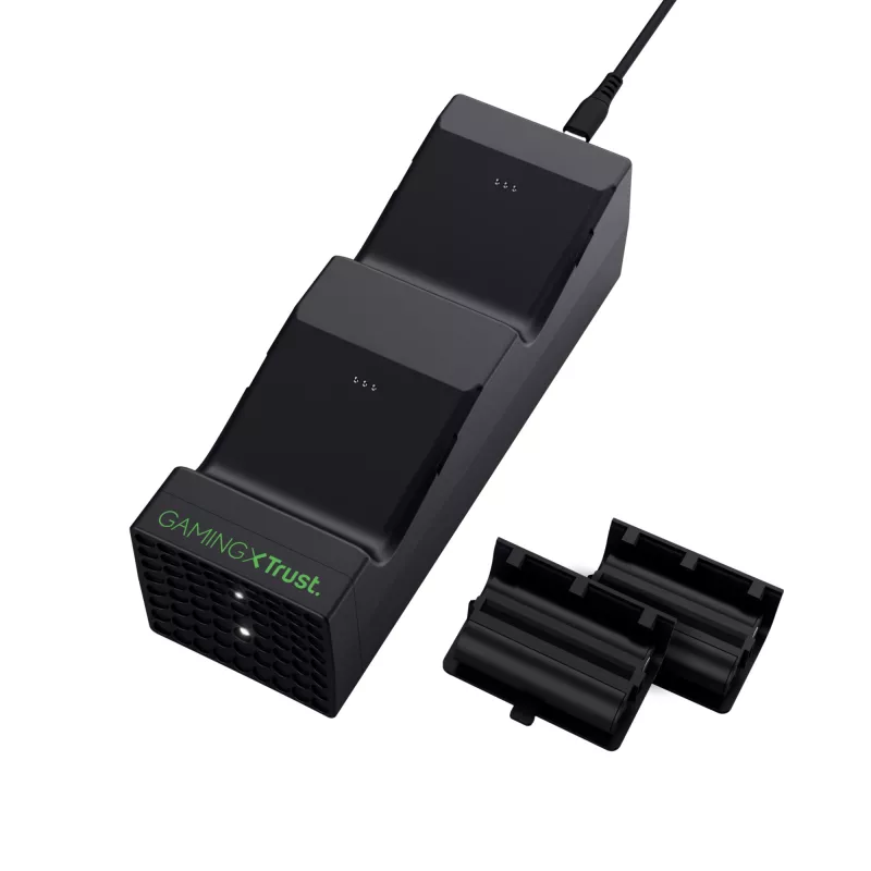 Trust GXT 250 Duo base de carregamento para Xbox Series X|S