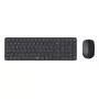 Teclado e rato Rapoo 9310M incluídos Wireless Bluetooth preto