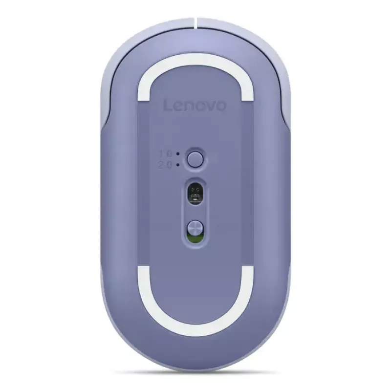 Rato de escritório Bluetooth sem fios Lenovo 350 — Ambidestro, Ótico 2400 DPI, 6 botões, azul