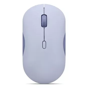 Rato de escritório Bluetooth sem fios Lenovo 350 — Ambidestro, Ótico 2400 DPI, 6 botões, azul