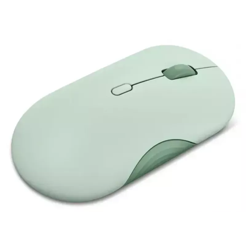 Rato ótico Bluetooth ambidestro Lenovo 350 2400 DPI, 6 botões, verde