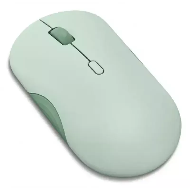 Rato ótico Bluetooth ambidestro Lenovo 350 2400 DPI, 6 botões, verde