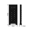 iStorage diskAshur M² SSD 500GB | Unidade de estado sólido portátil segura | Conforme com FIPS 140-3 Level 3 | Common Criteria EAL 5+ | Independente do SO e da plataforma | Conforme com GDPR, TAA | Proteção contra ataques de força bruta | Resistente a poeira/água