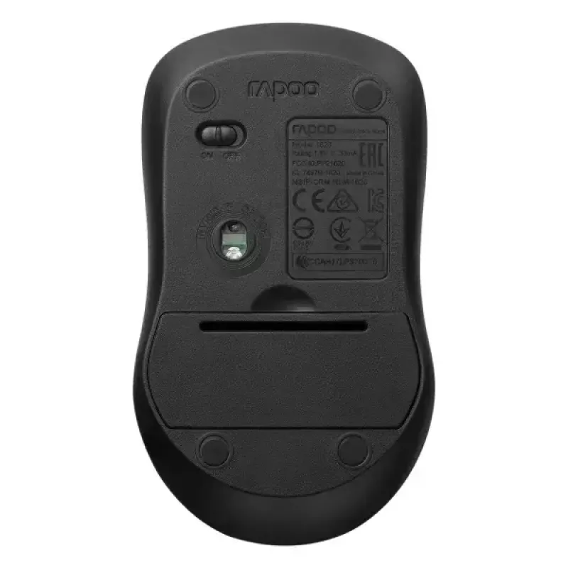 Rato Rapoo 1680 Silent RF sem fios