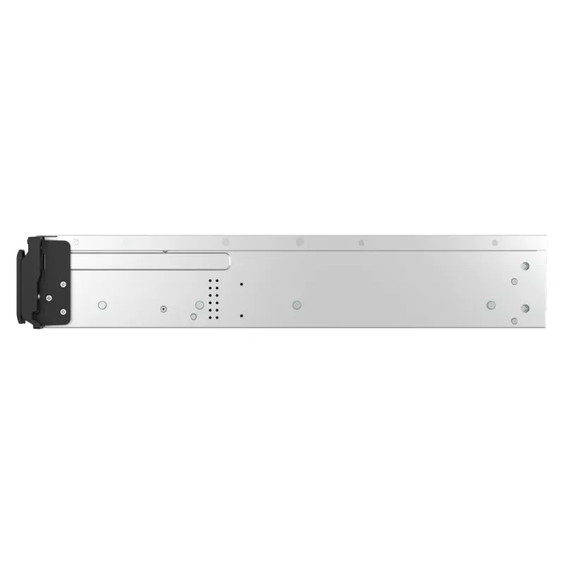 QNAP TS-H3077AFU-R7-64G NAS/servidor de armazenamento Rack (2U) AMD Ryzen™ 5 64 GB DDR5 0 TB QuTS hero Black, metálico