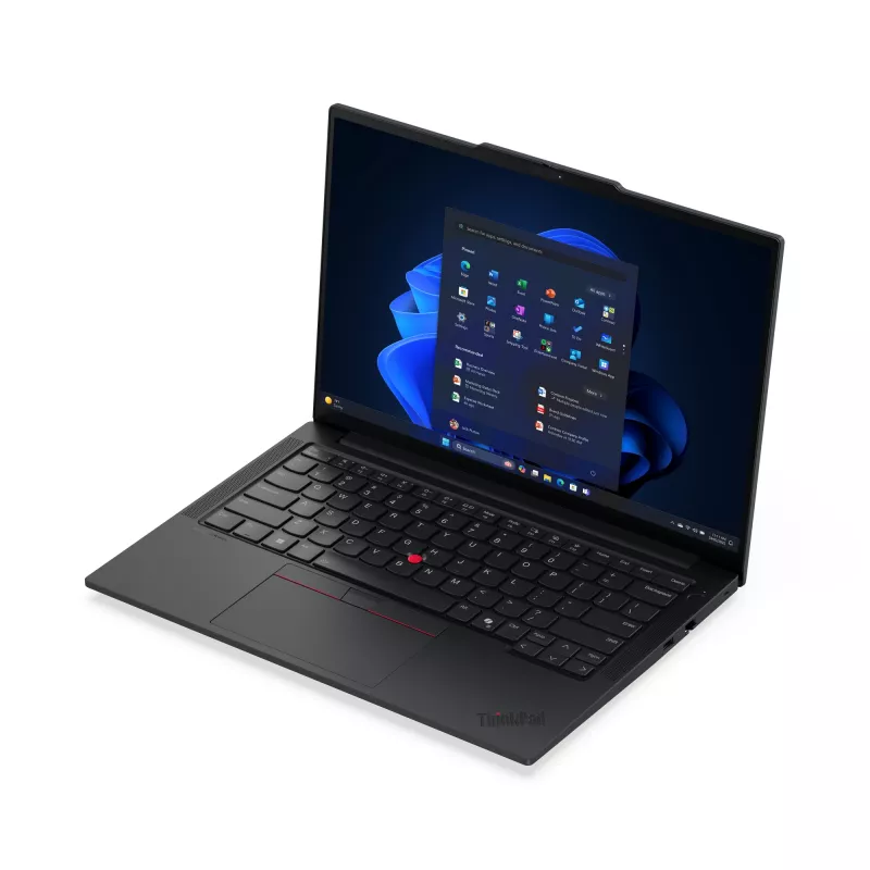 Lenovo ThinkPad E14 Gen 7 (Intel) Copilot+ PC Intel Core Ultra 7 256V Portátil 35,6 cm (14 polegadas) WUXGA 16 GB 512 GB SSD Wi-Fi 6E (802.11ax) Windows 11 Pro alemão preto