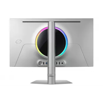 Monitor de computador Samsung S27FG814SU 27 polegadas 4K UHD OLED 2160×3840, 0,03 ms, ângulo de visão 178°, VESA, altura ajustável, metálico