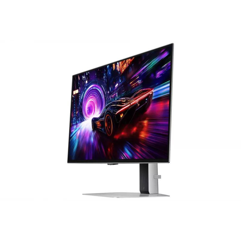 Monitor de computador Samsung S27FG814SU 27 polegadas 4K UHD OLED 2160×3840, 0,03 ms, ângulo de visão 178°, VESA, altura ajustável, metálico